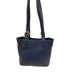 Vintage Coach 4157 Waverly SoHo Bucket Bag Navy